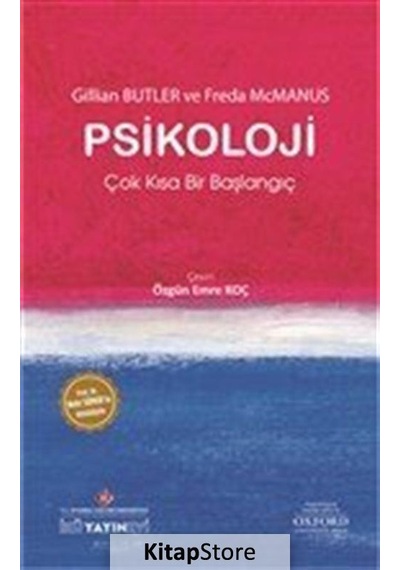 Psikoloji: Çok Kısa Bir Başlangıç - Freda McManus - İstanbul Kültür Üniversitesi