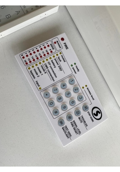 Ortus Kablosuz Yangın Ve Güvenlik Alarm Sistemi 12 Parça