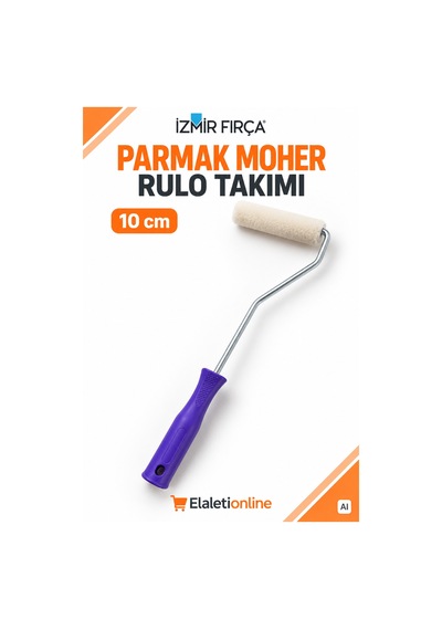 Rulo Fırça 10 Cm Parmak Fırça Moher - 930365340