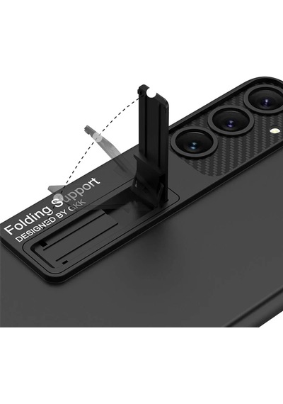 Galaxy Uyumlu S24 Kılıf Zore Standlı Ays Kapak 1