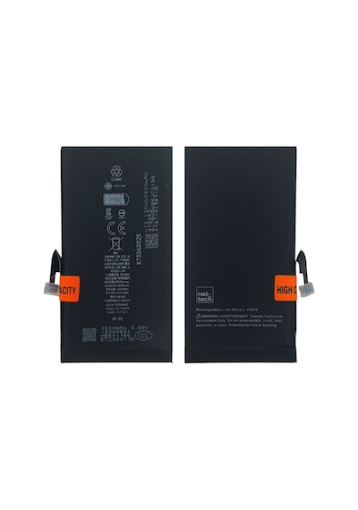 Teknonet  Apple Uyumlu iPhone 15  Nettech 3500 Mah Batarya - Renksiz