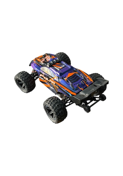 Elektrikli Rc 1:14 Ölçek Servo Motor Mega Arazi Aracı Spor Araç 55 Km Hız Rc Araç
