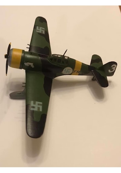 Fokker D-xxı Pm Model Demonte Plastik Uçak Maket Kiti