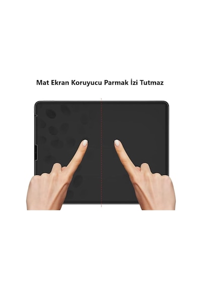 Lexroo İpad Pro 11 İnç İle Uyumlu Mat Ekran Koruyucu 9h Temperli Kırılmaz Esnek Nano Cam