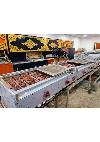 Arıcan Gazlı ve Kömürlü Lava Taşlı Izgara Mangal