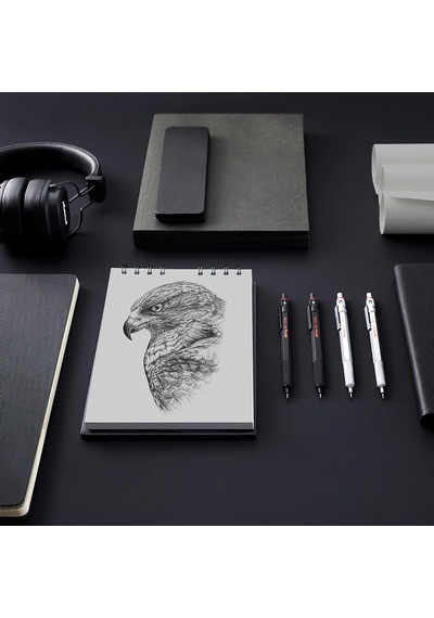 Rotring 600 Versatil Uçlu Kurşun Kalem, Siyah,0.5 Mm Diğer