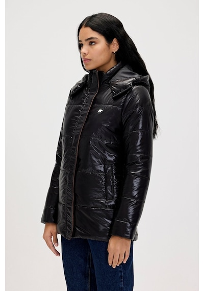 Bad Bear Jolene Puffer Coat Kadın Mont 24.04.15.002-c01 Siyah