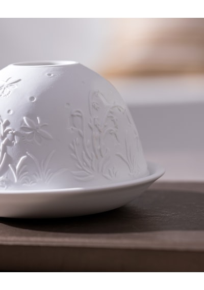 Madame Coco Splendeur Led'li Dekoratif Mumluk - Beyaz Beyaz
