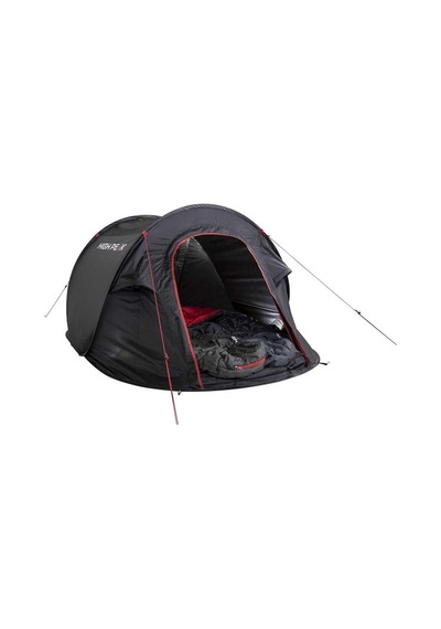 High Peak Vision 3 Kişilik Kamp Çadırı Beyaz - Kırmızı