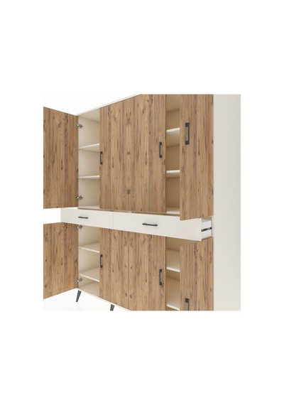 Kronos Gardrop 10 Raflı 2 Çekmeceli 8 Kapaklı 176x59x221 Aytaşı-çam/aytaşı Çam/aytaşı Kronos Gardrop 10 Raflı 2 Çekmeceli 8 Kapaklı 176x59x221 Aytaşı-çam/aytaşı Çam/aytaşı