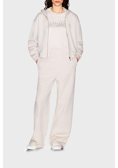 Armani Exchange Pamuklu Lastikli Bel Bol Paça Pantolon Kadın Pantolon Xw002404 Af25528 U1039 Ekru Armani Exchange Pamuklu Lastikli Bel Bol Paça Pantolon Kadın Pantolon Xw002404 Af25528 U1039 Ekru