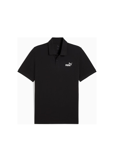 Puma Essentials Erkek Siyah Polo Tişört 682552-01 Siyah