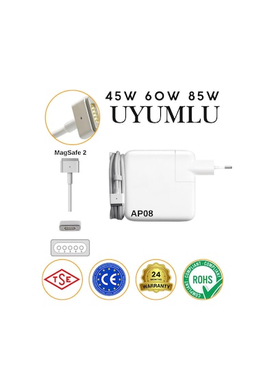 Apple Uyumlu MacBook Air A1466 2013 Adaptör Şarj Aleti