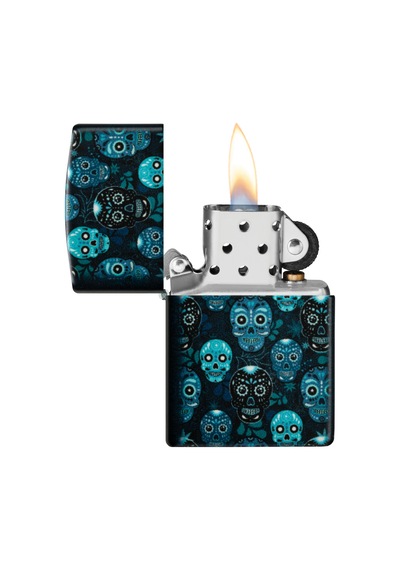 Zippo 49193 Sugar Skull Design Çakmak