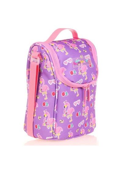 Kaukko Kids Beslenme Çantası Aynalı Taşlı Flamingo L7137