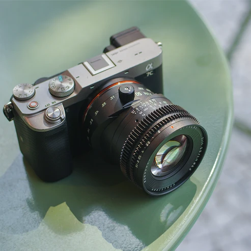 Ttartisan Tilt 50mm F1.4 Lens Sony E, Siyah