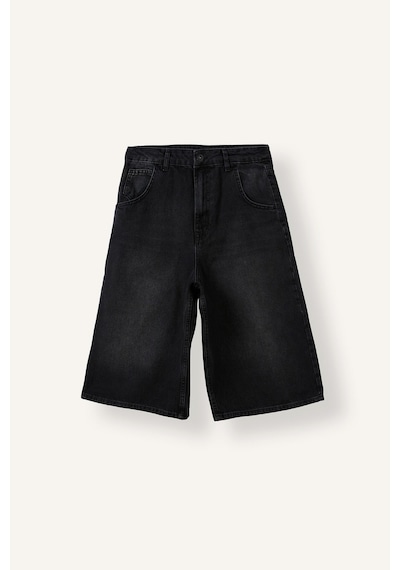 Defacto Super Baggy Fıt Siyah Bermuda Şort I3977ax26hsnm40 Siyah-nm40 Defacto Super Baggy Fıt Siyah Bermuda Şort I3977ax26hsnm40 Siyah-nm40