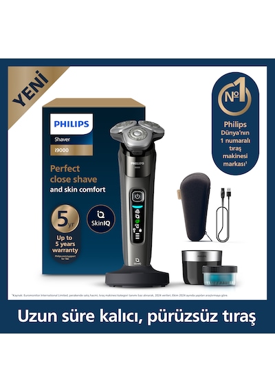 Philips X9002/30 I9000 Skinıq Pro İle Islak&Kuru Elektrikli Tıraş Makinesi