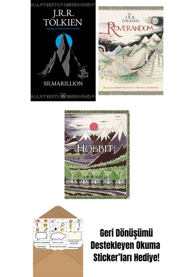 Silmarillion + Roverandom Özel Ciltli Baskı + Hobbit Özel Ciltli Baskı