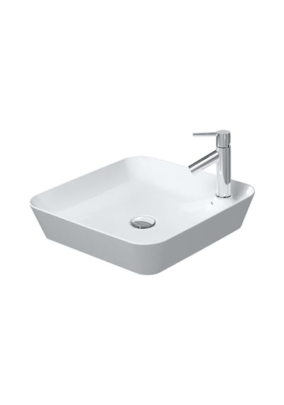 Duravit Lavabo Cape Cod Duraceram Batarya Banklı Çanak 46 x 46 CM