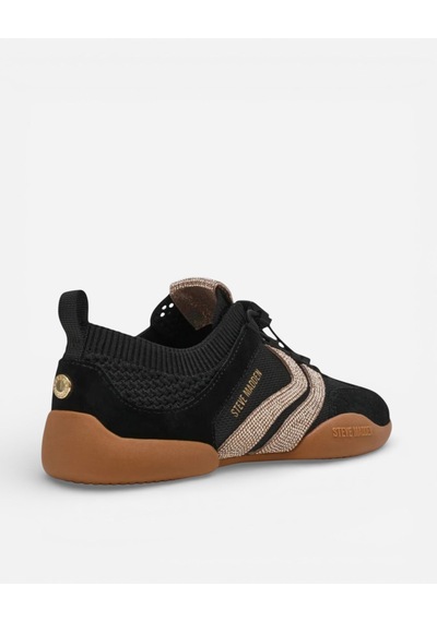 Steve Madden Bıscottı-r Blk/gold Kadın Blk/gold Sneakers Bıscottı-r siyah