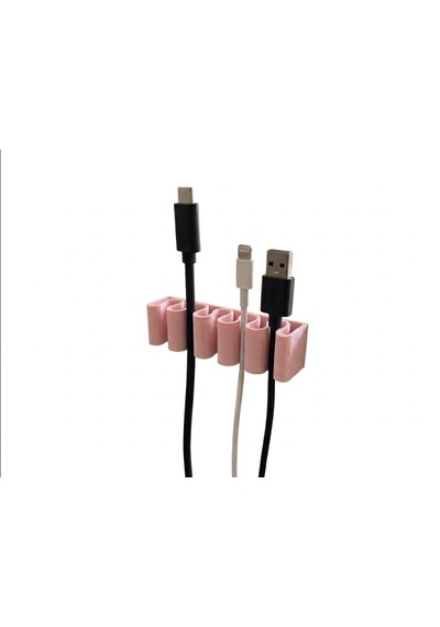 Kablo Düzenleyici Kablo Tutucu Kablo Sabitleyici Pembe
