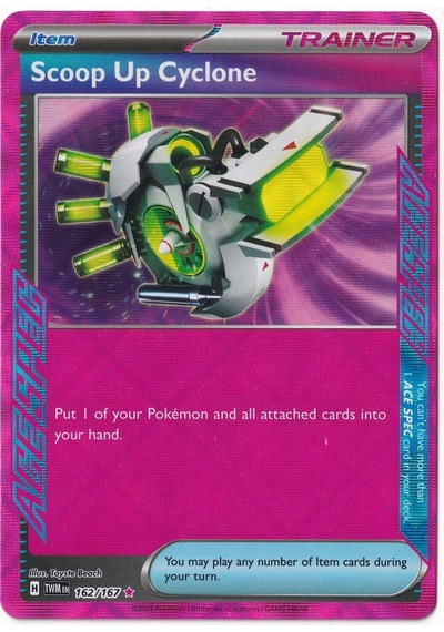 Scoop Up Cyclone 162 - Pokemon Twilight Masquerade - Pokemon Kartı Mint