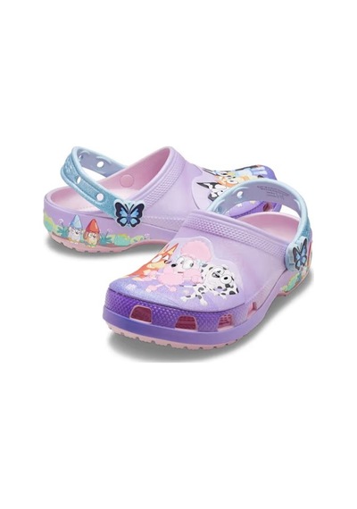 Crocs Classic Bluey Multi Pink Bebek Terlik 212370-90h Multi Beyaz