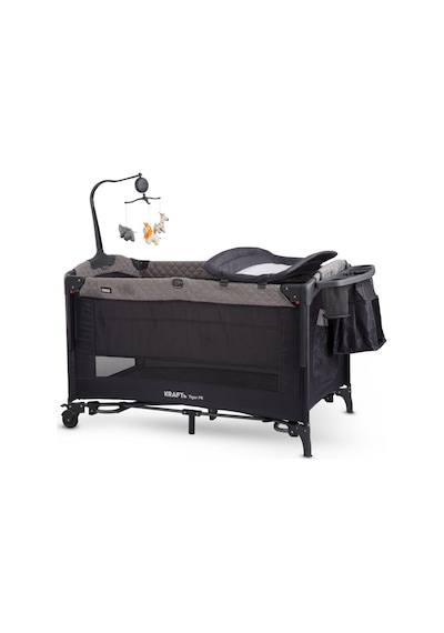 Kraft Tiger Pr Anne Yanı Oyun Parkı 70 120 Cm Açık Gri Gri
