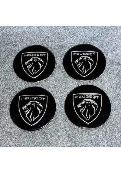 Peugeot Alüminyum Jant Göbeği Yapıştırma 55mm 4 Adet