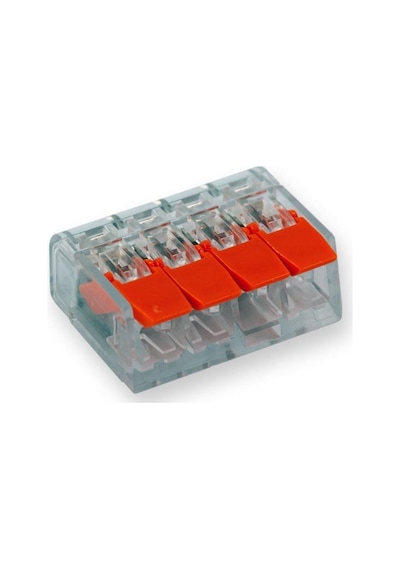 Gwest Gw-414 Çok Amaçlı 4 İletken Bağlantılı Klemens Gvn-3509 50 Adet