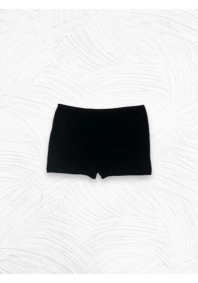 Erdenay Tekstil 6'lı Kadın Boxer Siyah