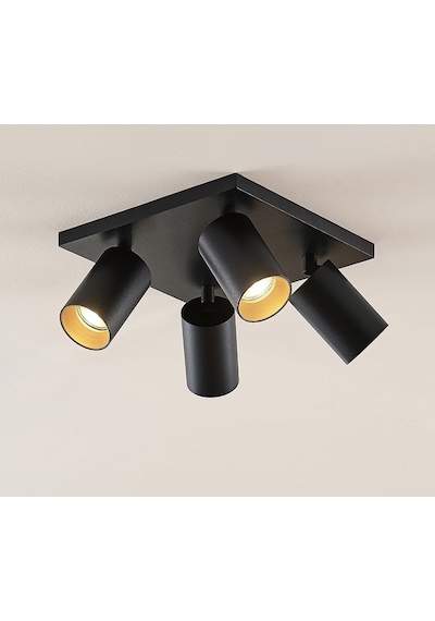 Mylights  Kare Led Avize Hareketli Başlik  Gün Işiği Led Ampullü