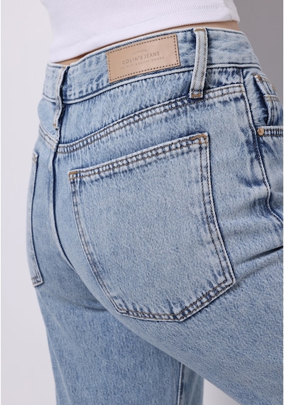 Colin's Colins Straight Fit Orta Bel Düz Paça Kadın İndigo Jean Pantolon Cl1075119 Q1.v1 Dn44373 Yeşil