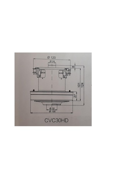 Unico Cg-30 Hd Süpürge Motor Bakır Sargı 2400w
