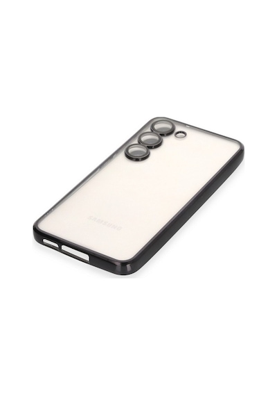 Samsung Galaxy Uyumlu S23 Plus Kılıf Razer Lensli Silikon - Siyah Bz8683140484026