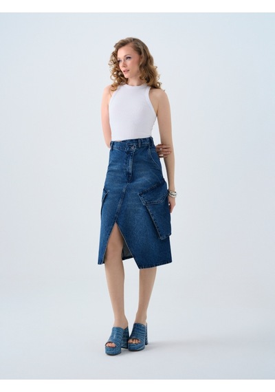 LOFT Crop Kadın Atlet Lf2038795 Q1.v1 Beyaz