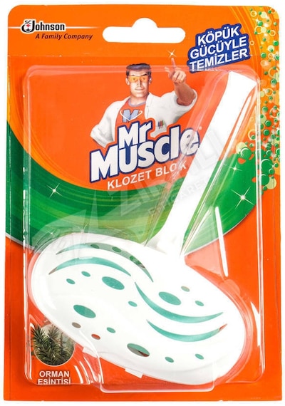 5 Adet Mr.muscle Orman Esintisi Klozet Blok 40 Gr