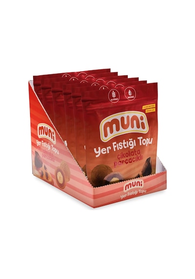 Muni Çikolata Parçacıklı Mixed Paket 3'lü