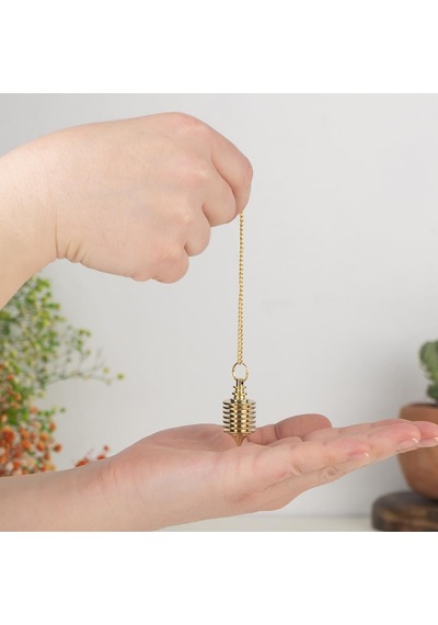 Pirinç Gold Pandül Sarkaç No: 6 Renkli