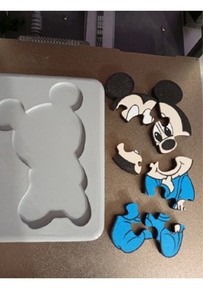 Bebek Mickey Puzzle