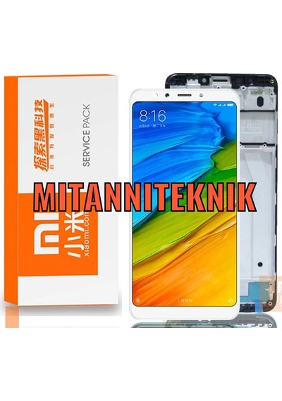 Xioami Redmi 5 Lcd Ekran Dokunmatik Çıtalı