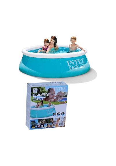 İntex 28101 Easy Kolay Kurulumlu İntex Şişme Aile Havuzu Çok Renkli