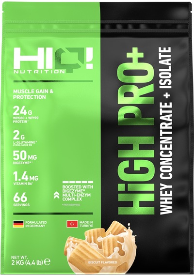 Hıq High Pro+ 2 Kg Bıscuıts Flavored