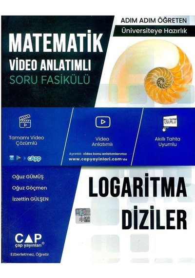 Matematik Logaritma Diziler Konu Anlatımlı Soru Bankası -  Çap Yayınları