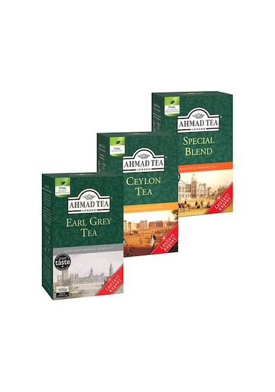 Ahmad Tea Ceylon + Special Blend 2 x 200 ML + Earl Grey 400 G