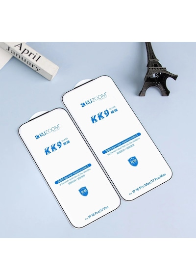 Akıllı Telefon Cep Aksesuarı Yüzey Kalkanı İphone 16 Pro / 17 Uyumlu Hd Temperli Cam Ekran Koruyucu