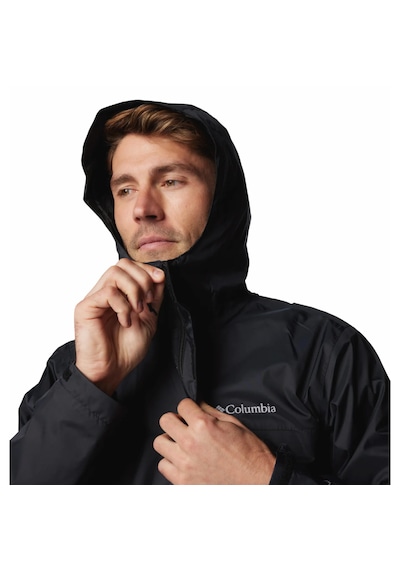 Columbia Watertight Iı Erkek Su Geçirmez Yağmurluk Siyah Re2433-012 Siyah