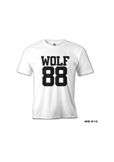 Exo - Wolf 88 Beyaz Erkek Tshirt