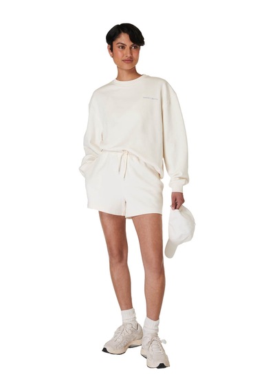 Sweaty Betty Our Strength Is In Each Other Kadın Sweatshirt BEYAZ